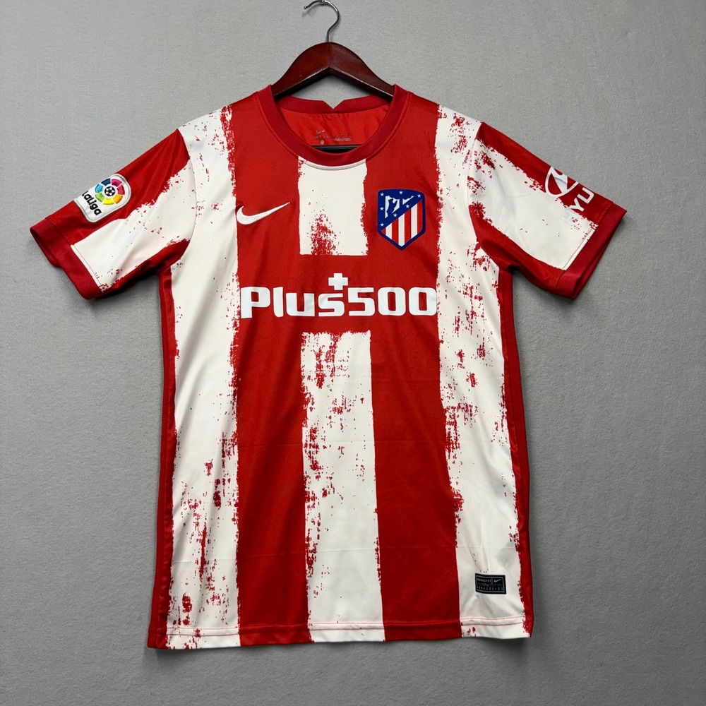 Nike Atletico Madrid Jersey Mens Small 2021-22 Home Soccer Shirt CV7891-428